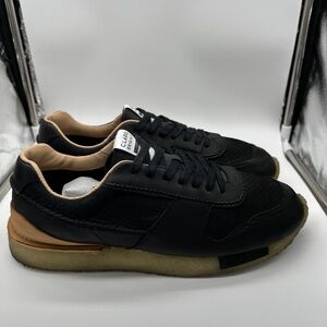 Clarks Men Torrun Sneaker 12 Black